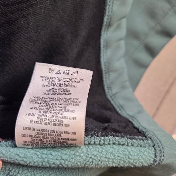 Spyder Men’s XL Hooded Full Zip Jacket Green Black Polyester - Picture 8 of 16